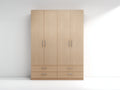 Armoire - Bois - 160x60x200 cm - Bois clair - Moderne