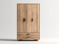 Armoire-Bois-142x56x188 cm-Bois naturel-Moderne